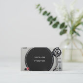 Carte de visite DJ (Debout devant)