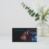 Carte de visite DJ (Debout devant)