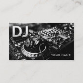 Carte de visite DJ (Devant)