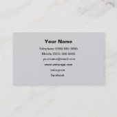 Carte de visite DJ (Dos)