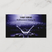 Carte de visite DJ (Devant)