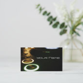 Carte de visite DJ (Debout devant)