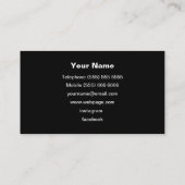 Carte de visite DJ (Dos)