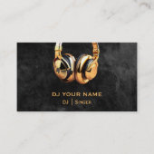 Carte de visite DJ (Devant)