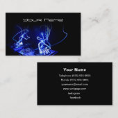 Carte de visite DJ (Devant / Derrière)