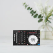 Carte de visite DJ (Debout devant)