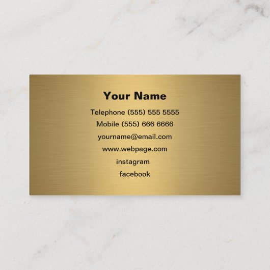 Carte de visite DJ (Dos)