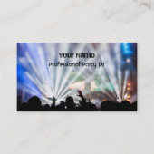 Carte de visite DJ (Devant)