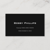 Carte de visite Dj (Dos)