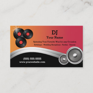 Carte de visite DJ