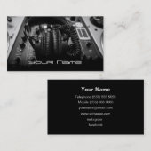 Carte de visite DJ (Devant / Derrière)
