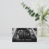 Carte de visite DJ (Debout devant)