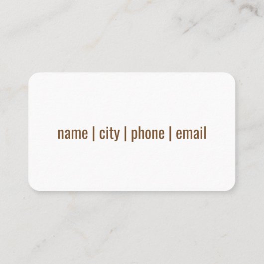 Carte De Visite DJ âpre (Dos)