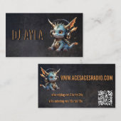 Carte De Visite dj Ayla (Devant / Derrière)