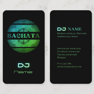Carte de visite DJ Bachata