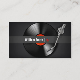 Carte De Visite Dj Business card