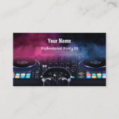 Carte De Visite DJ  Business Card (Devant)