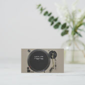 Carte De Visite DJ  Business Card (Debout devant)