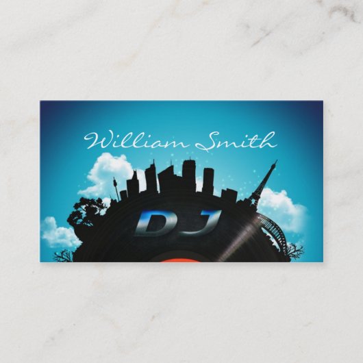 Carte De Visite Dj Business card (Devant)