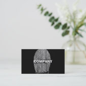 CARTE DE VISITE DJ BUSINESS CARD (Debout devant)