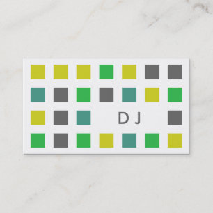 Carte De Visite DJ (carrés mod)