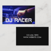 Carte de visite DJ Club cool (Devant / Derrière)