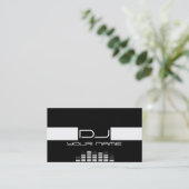Carte de visite DJ cool (Debout devant)