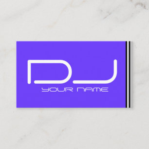 Carte de visite DJ cool