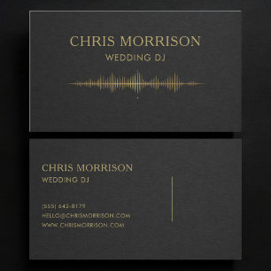 Carte De Visite DJ de mariage