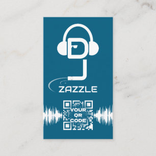 Carte de visite DJ Deejay Disc Jockey