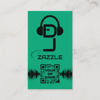 Carte de visite DJ Deejay Disc Jockey