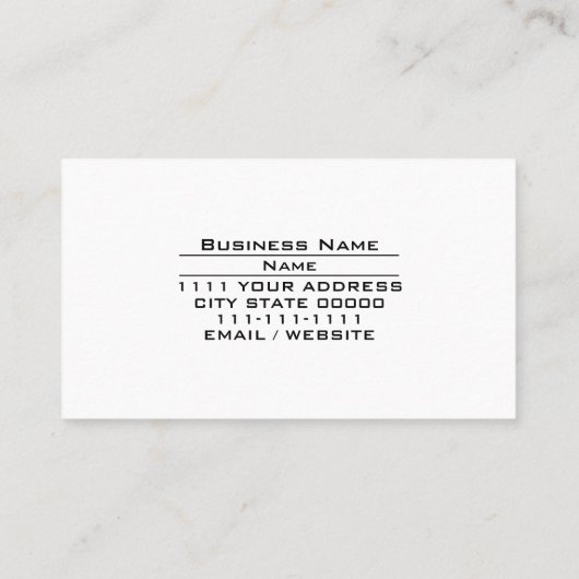 Carte De Visite DJ Disk Jockey Services Dance Party Music Mixer (Dos)