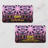 Carte de visite DJ EDM (Devant / Derrière)