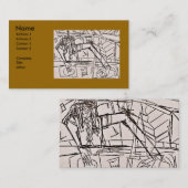 CARTE DE VISITE DJ EFFRAYANT (Devant / Derrière)