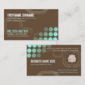 Carte de visite DJ Grunge Electro Dubstep (Devant / Derrière)