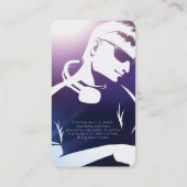 Carte De Visite DJ Music (Dos)