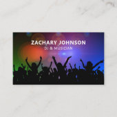 Carte De Visite DJ & Musicien | Musique (Devant)