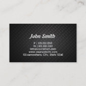 Carte De Visite DJ Musique Dee Jay Flaming Fire (Dos)