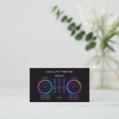 Carte de visite DJ Néo Moderne (Debout devant)