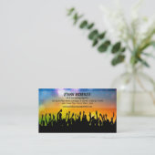 Carte De Visite DJ NightClub (Debout devant)