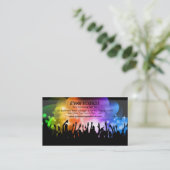 Carte De Visite DJ NightClub (Debout devant)