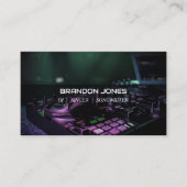 Carte De Visite DJ personnalisé (Devant)