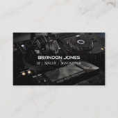 Carte De Visite DJ personnalisé (Devant)