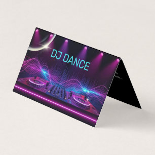 Carte De Visite DJ Professionnel