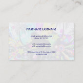 Carte De Visite DJ Retro Colorful Tropical Modèle (Dos)