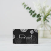 Carte de visite DJ unique (Debout devant)