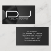 Carte de visite DJ unique (Devant / Derrière)