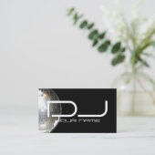 Carte de visite DJ unique (Debout devant)