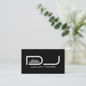 Carte de visite DJ unique (Debout devant)