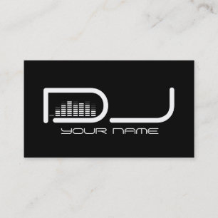 Carte de visite DJ unique